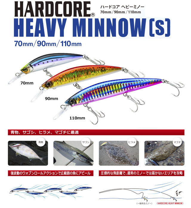 デュエル(DUEL) ハードコア ヘビーミノー (S) 70mm 03 HGGR ゴールドグリーン 18_hc_heavy_minnow_info1.jpg