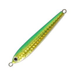 エムジークラフト(Mg-CRAFT) スキルジグ オリカラウェーブホロ 50g グリーンゴールド