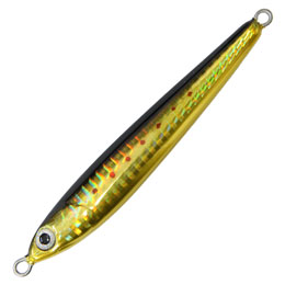 エムジークラフト(Mg-CRAFT) スキルジグ オリカラウェーブホロ 77g ゴールドシコイワシ