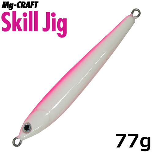 エムジークラフト(Mg-CRAFT) スキルジグ グロー 77g ピンク