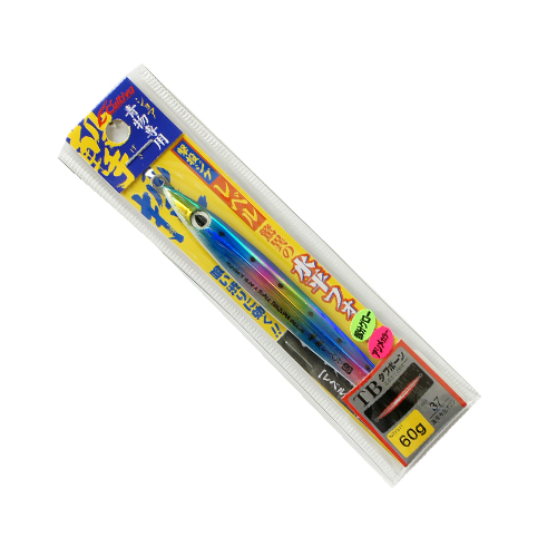 オーナー(OWNER) 撃投ジグレベル60g 37 湾岸今永イワシグロー(プレーンホロ)●部分グロー )