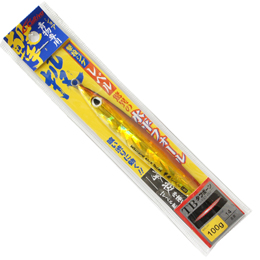 オーナー(OWNER) 撃投ジグレベル100g 14 赤金グローエッッジ(クラッシュホロ)