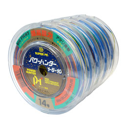 YGK エックスブレイド(X-BRAID) パワーハンター1・5・10 100m-5連結(500m) 14号