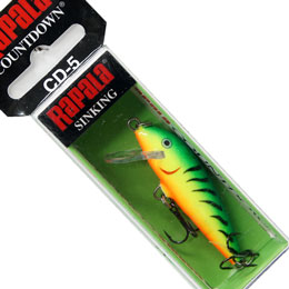 ラパラ(RAPALA) CD5 FT ファイアタイガー