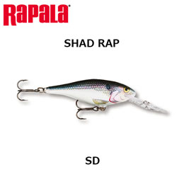 ラパラ(RAPALA) シャッドラップ SR7 SD シャッド