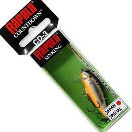 ラパラ(RAPALA) CD3/J-SO シルバーオレンジベリー