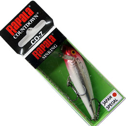 ラパラ(RAPALA) CD7/J-SRH シルバーレッドヘッド