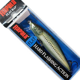 ラパラ(RAPALA) フラットラップ FLR8 BLK ブリーク