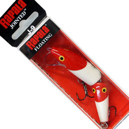 ラパラ(RAPALA) フローティングジョインテッド9cm 7g J9-RHC レッドヘッドチェイサー