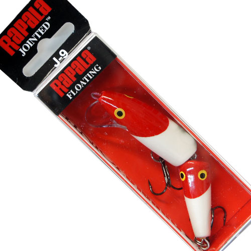 ラパラ(RAPALA) フローティングジョインテッド9cm 7g J9-RHC レッドヘッドチェイサー