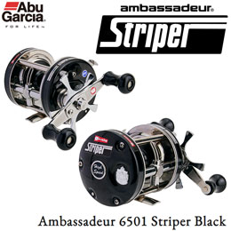 アブガルシア(Abu Garcia) アンバサダー6501 ストライパー ブラック(Striper Black)