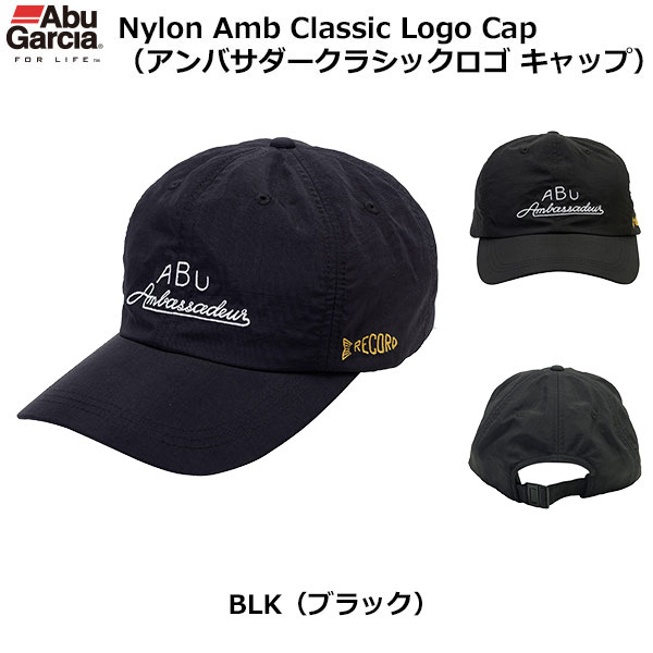 アブガルシア(Abu Garcia) アンバサダークラシックロゴキャップ ブラック