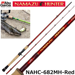 アブガルシア(Abu Garcia) ナマズハンター(NAMAZU HUNTER) NAHC-682MH-Red