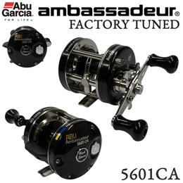 アブガルシア(Abu Garcia) アンバサダー 5601CA ファクトリーチューンド ブラック ★セール特別割引品
