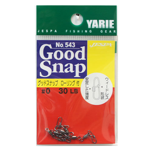 ヤリエ グッドスナップローリング付 #0 30LB