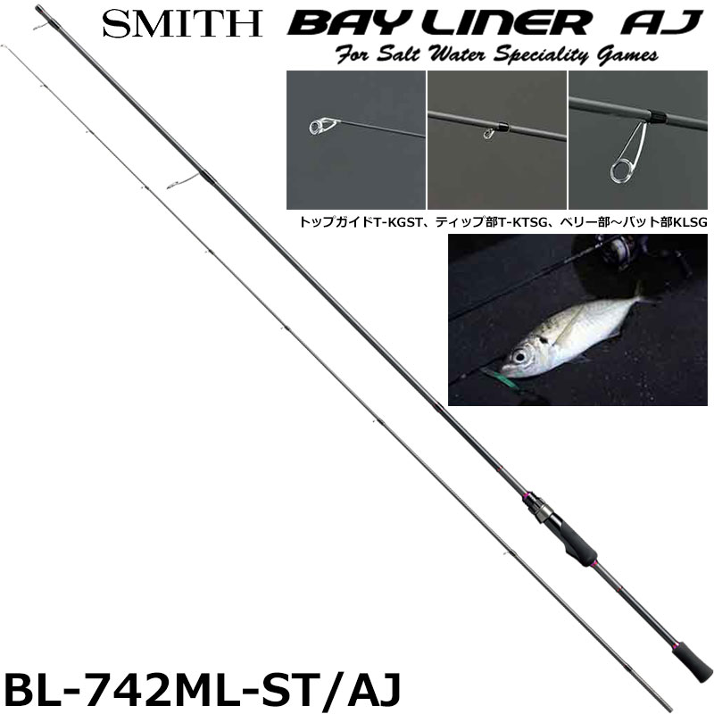 スミス(SMITH) ベイライナー BL-742ML-ST/AJ(ソリッドティップ)