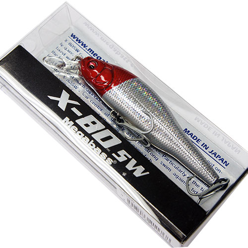 メガバス(MEGABASS) X-80SW 09 GG RED-HEAD