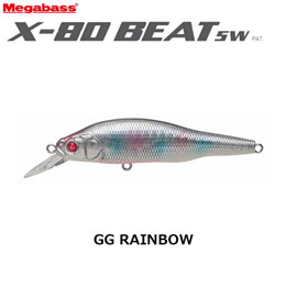 メガバス(MEGABASS) X-80 BEAT SW 10 GG レインボー