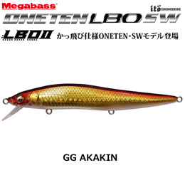 メガバス(MEGABASS) ONETEN LBO SW GG アカキン