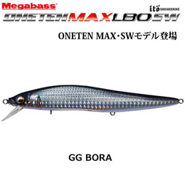 メガバス(MEGABASS) ONETEN MAX LBO SW GG ボラ