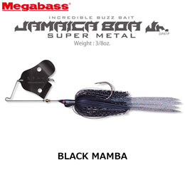 メガバス(MEGABASS) ジャマイカボア ジュニア スーパーメタル ブラックマンバ