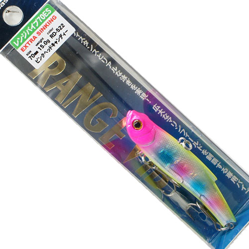 バスデイ(Bassday) レンジバイブ 70ES RD-522 ピンクヘッドキャンディー