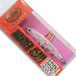 ラッキークラフト ワンダー45 エリアマスター クリアー