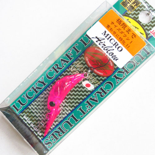 ラッキークラフト マイクロエアーブロー F 有頂天 スケスケピンク ▼特別価格▼