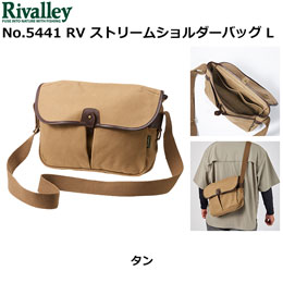 ソウシン(リバレイ) No.5441 RV ストリームショルダーバック L タン