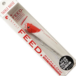 タックルハウス(TACKLE HOUSE) フィードシャロー128F No.1 パールレッドヘッド