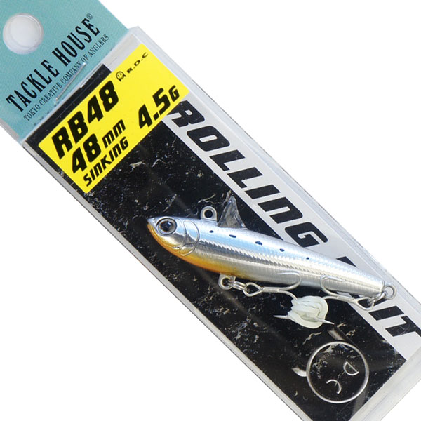 タックルハウス(TACKLE HOUSE) ROLLING BAIT 48 No.7 メタリックシラス