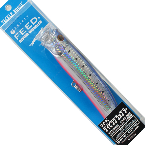 タックルハウス(TACKLE HOUSE) フィード ダイビングウォブラーCF175DW No8 イワシ・レッドベリー