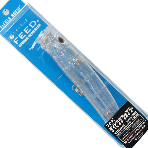 タックルハウス(TACKLE HOUSE) フィード ダイビングウォブラーCF175DW No22 クリア