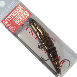 タックルハウス(TACKLE HOUSE) ビットストリームジョインテッド SJ70 NO.9  黒フクドジョウ 