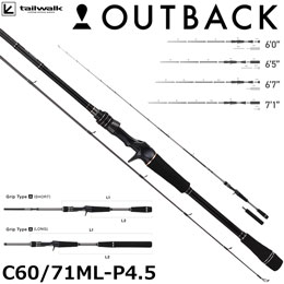 テイルウォーク(tailwalk) アウトバック(OUTBACK) C60/71ML-P4.5