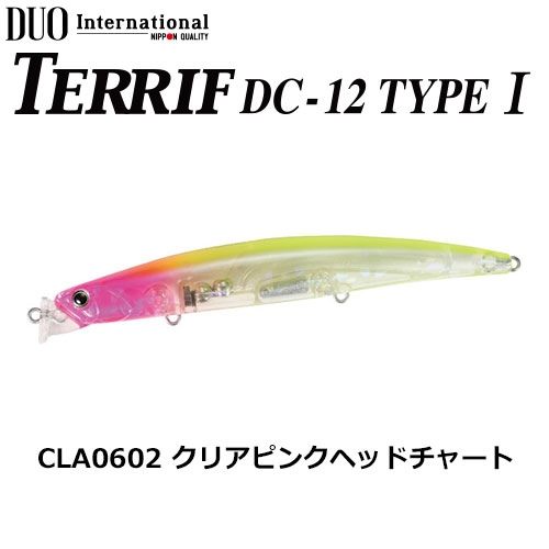 デュオ(DUO) テリフDC-12タイプ1 CLA0602 クリアピンクヘッドチャート