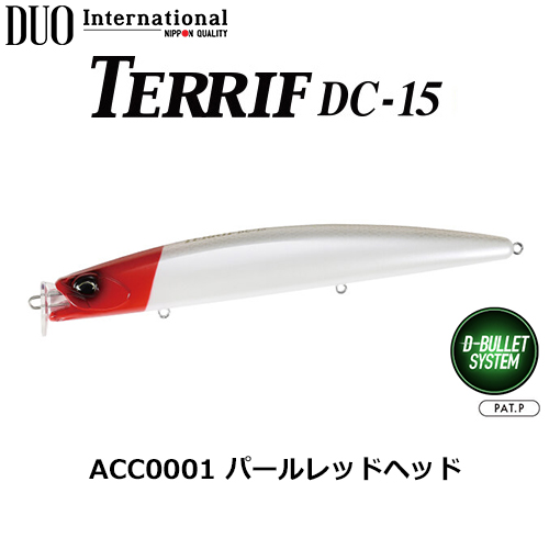 デュオ(DUO) テリフDC-15 ACC0001 パールレッドヘッド
