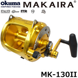 オクマ(OKUMA) マカイラ(MAKAIRA) MK-130II/GOLD ★特別割引品