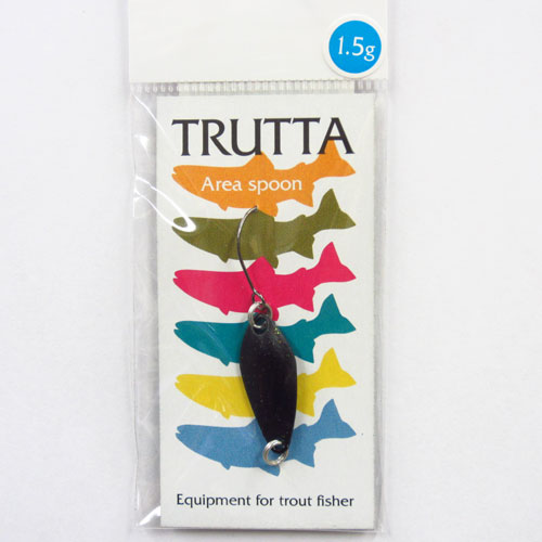 トラッタスプーン 1.5g No.3 ブラック