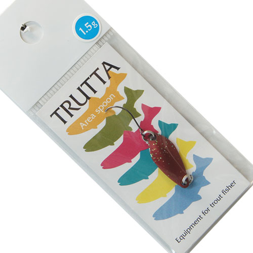 トラッタスプーン1.5g No.6 ブラックレッド