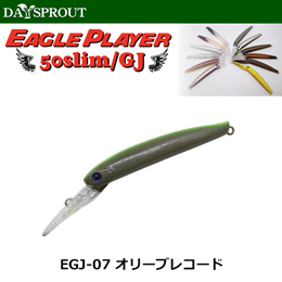 ディスプラウト(DAYSPROUT) イーグルプレーヤー50slim/GJ EGJ-07 オリーブレコード