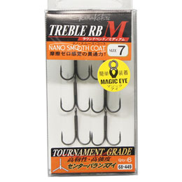 がまかつ(Gamakatsu) トレブルRB-M(ナノスムースコート) #7 ★特別割引品●個数限定