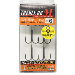がまかつ(Gamakatsu) トレブルRB-M(ナノスムースコート) #6 ★特別割引品●個数限定