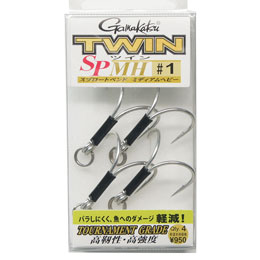 がまかつ(Gamakatsu) TGW ツインSP-MH シルバー 1 ★特別割引品●廃番
