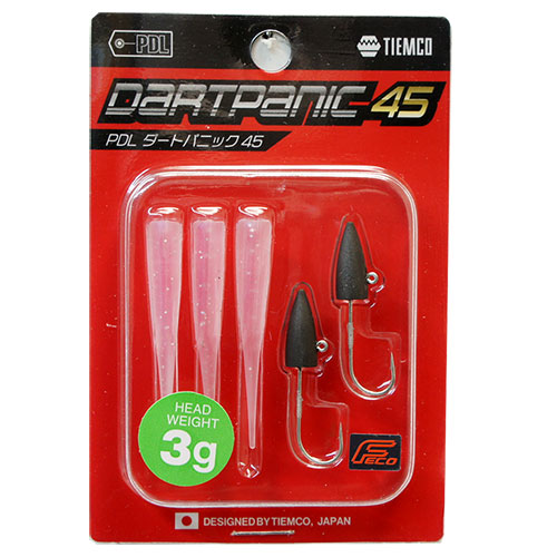 ティムコ(TIEMCO) PDLダートパニック45ECO3g #04ホログラムピンク  