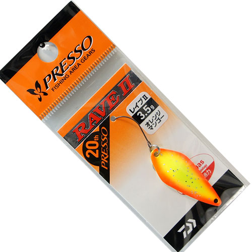 ダイワ(DAIWA) プレッソ レイヴ 2 3.5g オレンジマンゴー ●廃番 ★特別割引品