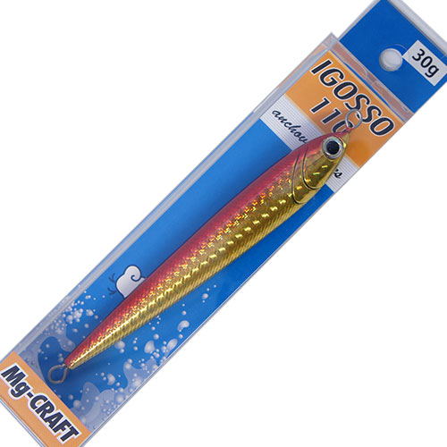 エムジークラフト(Mg-CRAFT) IGOSSO (イゴッソ)110 an タテホロ 30g レッドゴールド ★セール特別価格