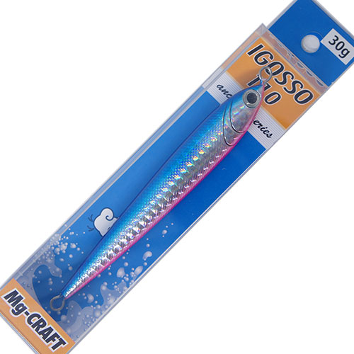 エムジークラフト(Mg-CRAFT) IGOSSO (イゴッソ)110 an タテホロ 30g ブルーピンク (特注カラー) ★セール特別価格
