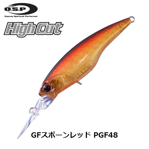 O.S.P(オーエスピー) ハイカットSP GFスポーンレッド