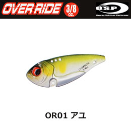 O.S.P(オーエスピー) オーバーライド 3/8oz OR01 アユ